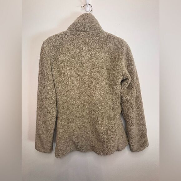 Patagonia EUC beige fleece zip up jacket Size XS - Picture 4 of 6
